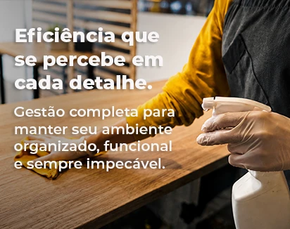 Eficiência que se percebe em cada detalhe.